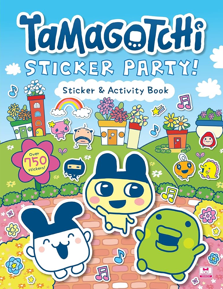 Tamagotchi: Sticker Party! Sticker & Activity Book: 1 cover image