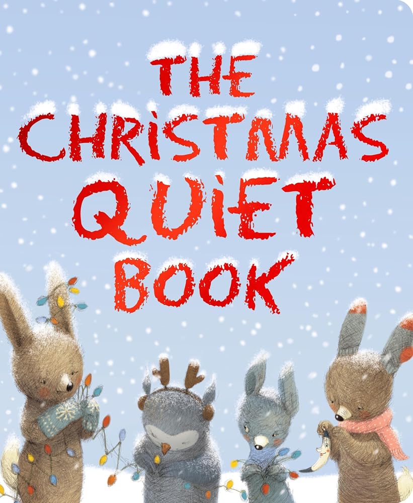 The Christmas Quiet Book: A Christmas Holiday Book for Kids cover image