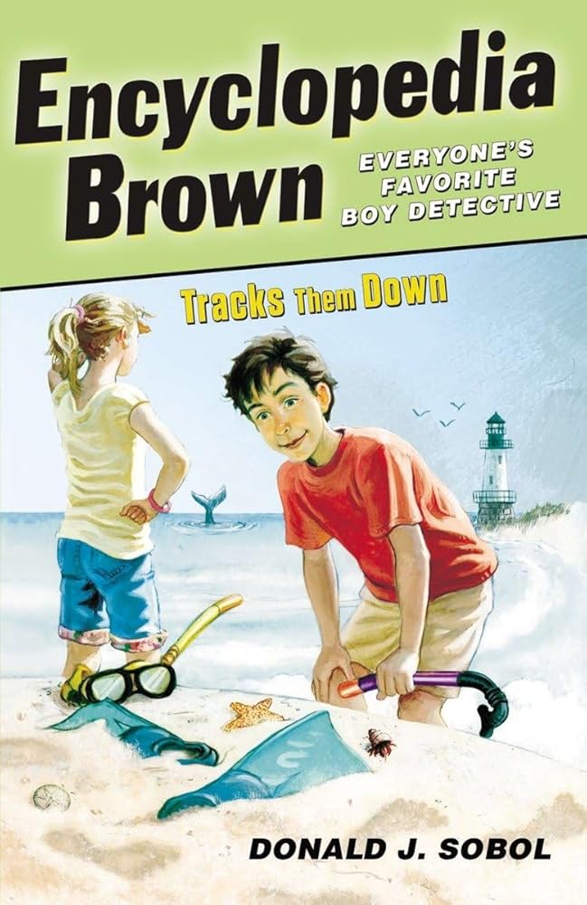 Encyclopedia Brown Tracks Them Down cover image