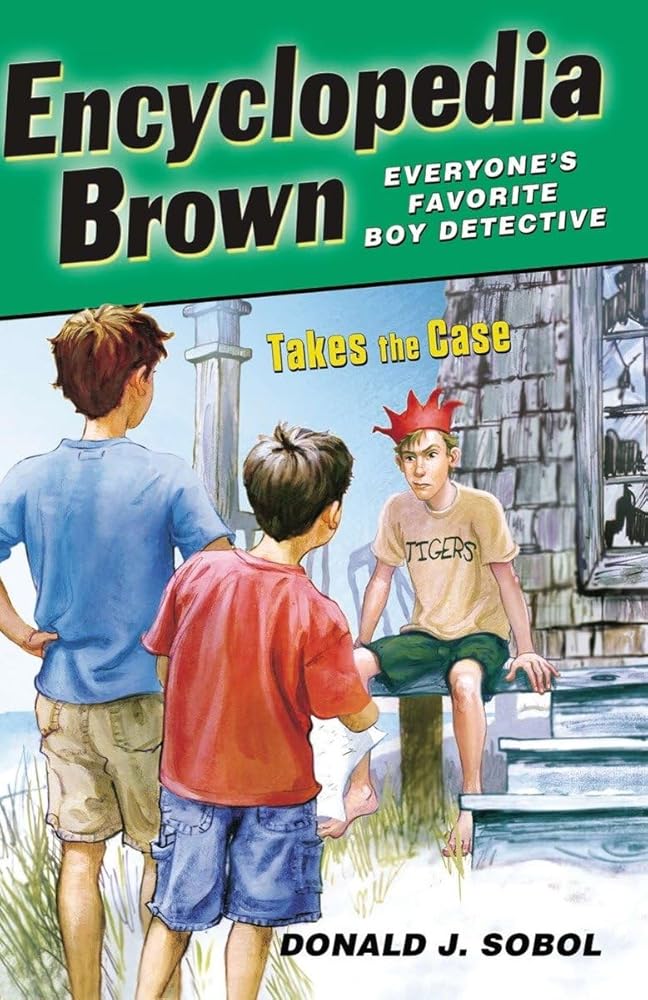 Encyclopedia Brown Takes the Case cover image