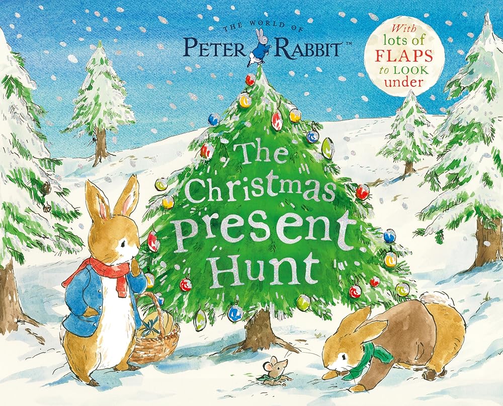 The Christmas Present Hunt: With Lots of Flaps to Look Under (Peter Rabbit) cover image