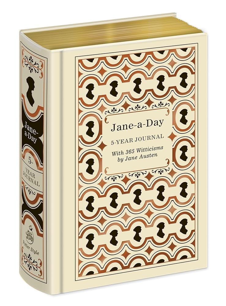 Jane-a-Day: 5 Year Journal with 365 Witticisms by Jane Austen cover image