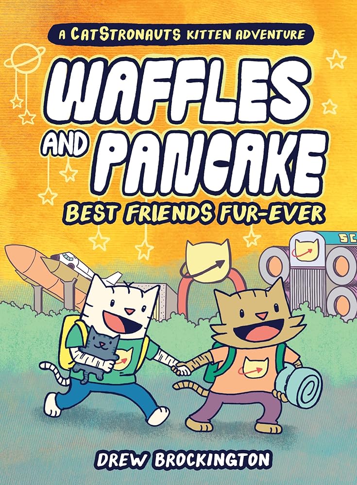 Waffles and Pancake: Best Friends Fur-Ever (A Graphic Novel) (Waffles and Pancake, 4) cover image