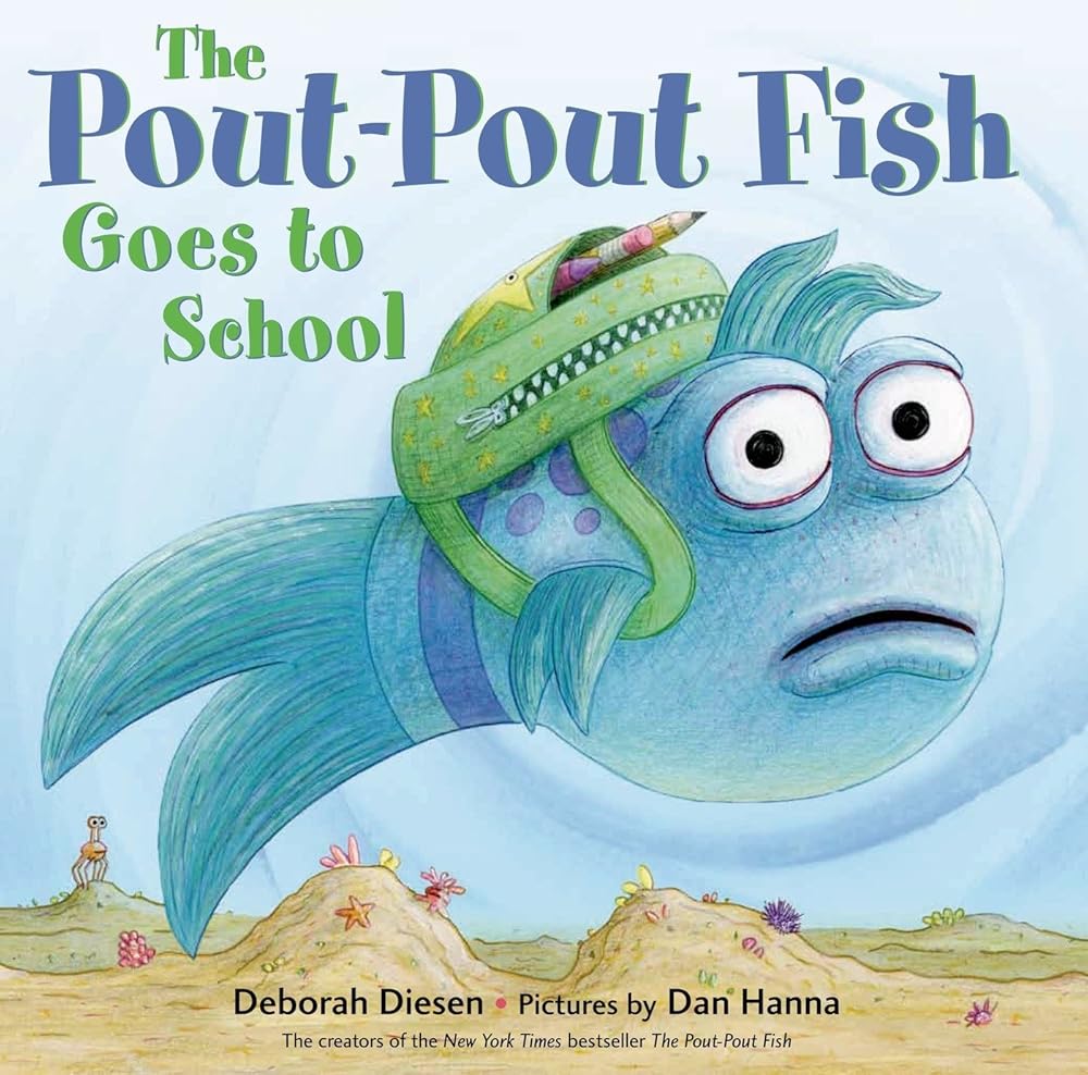 The Pout-Pout Fish Goes to School (A Pout-Pout Fish Adventure) cover image