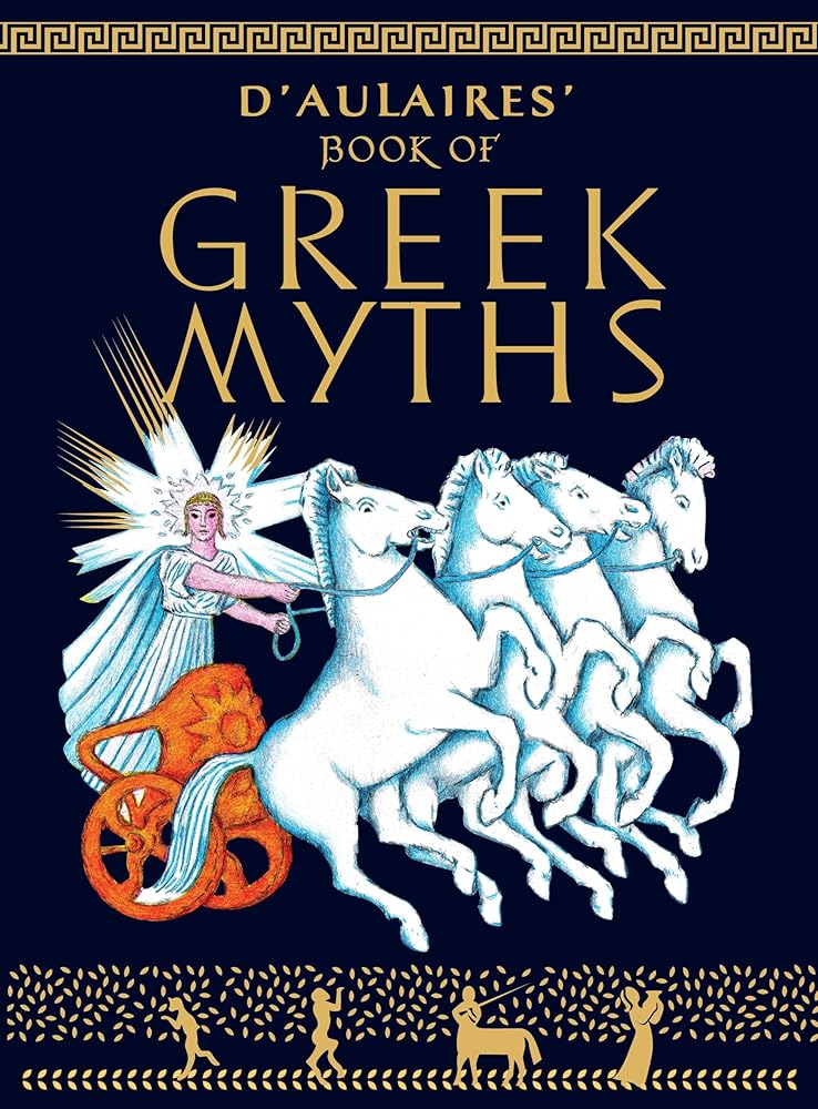 D'aulaire's Book of Greek Myths cover image