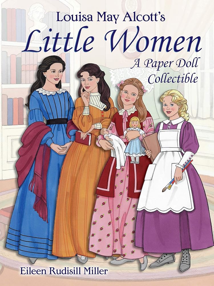 Louisa May Alcott's Little Women: A Paper Doll Collectible (Dover Paper Dolls) cover image