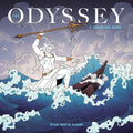 The Odyssey: A Coloring Book: An Epic Journey Through Ancient Greece, Gods, Heroes and Mythical Monsters cover image