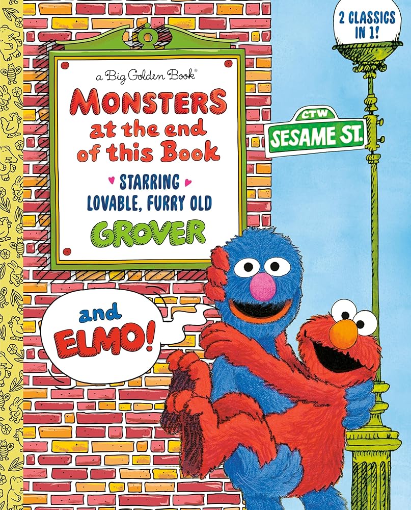 Monsters at the End of This Book (Sesame Street) (Big Golden Book) cover image
