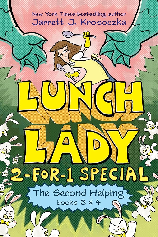 The Second Helping (Lunch Lady Books 3 & 4): The Author Visit Vendetta and the Summer Camp Shakedown (Lunch Lady: 2-for-1 Special) cover image