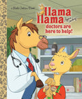 Llama Llama Doctors are Here to Help! (Little Golden Book) cover image