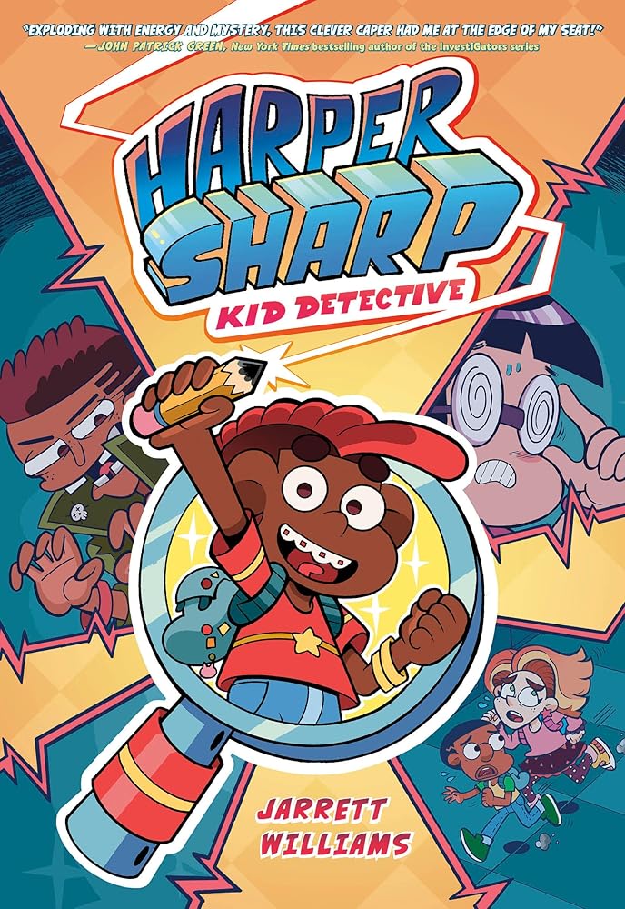 Harper Sharp: Kid Detective: (A Graphic Novel) cover image
