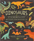 Dinosaurs Stickerology: 500 Stickers from Prehistoric Life; Stickers for Journals, Water Bottles, and Laptops; Stickers for Fossil and Paleontology Lovers cover image