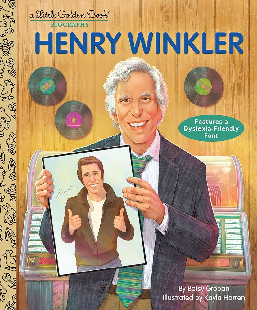Henry Winkler: A Little Golden Book Biography (Little Golden Book Biographies) cover image