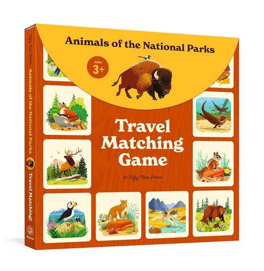 Animals of the National Parks Travel Matching Game cover image