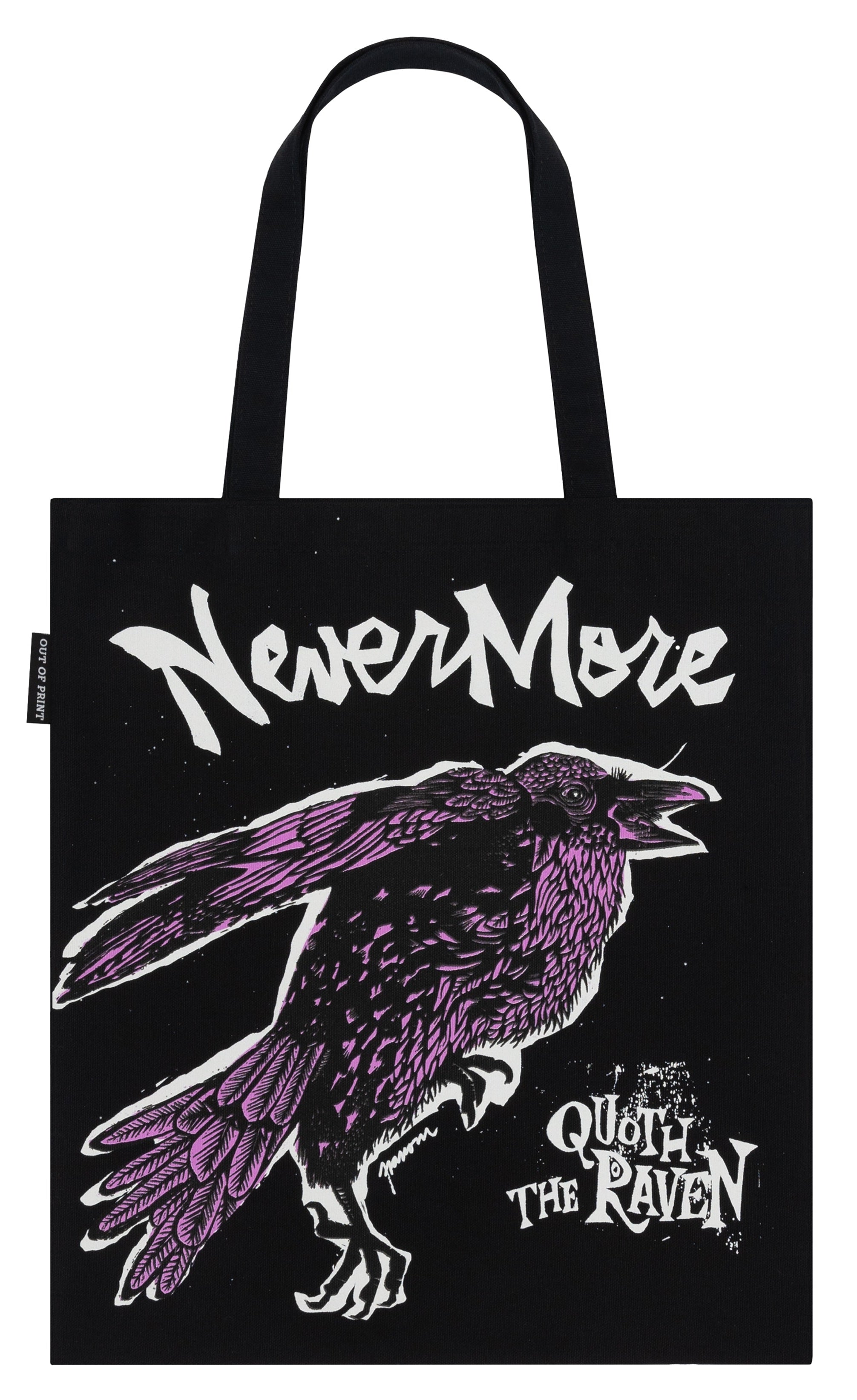 Nevermore Raven Tote Bag