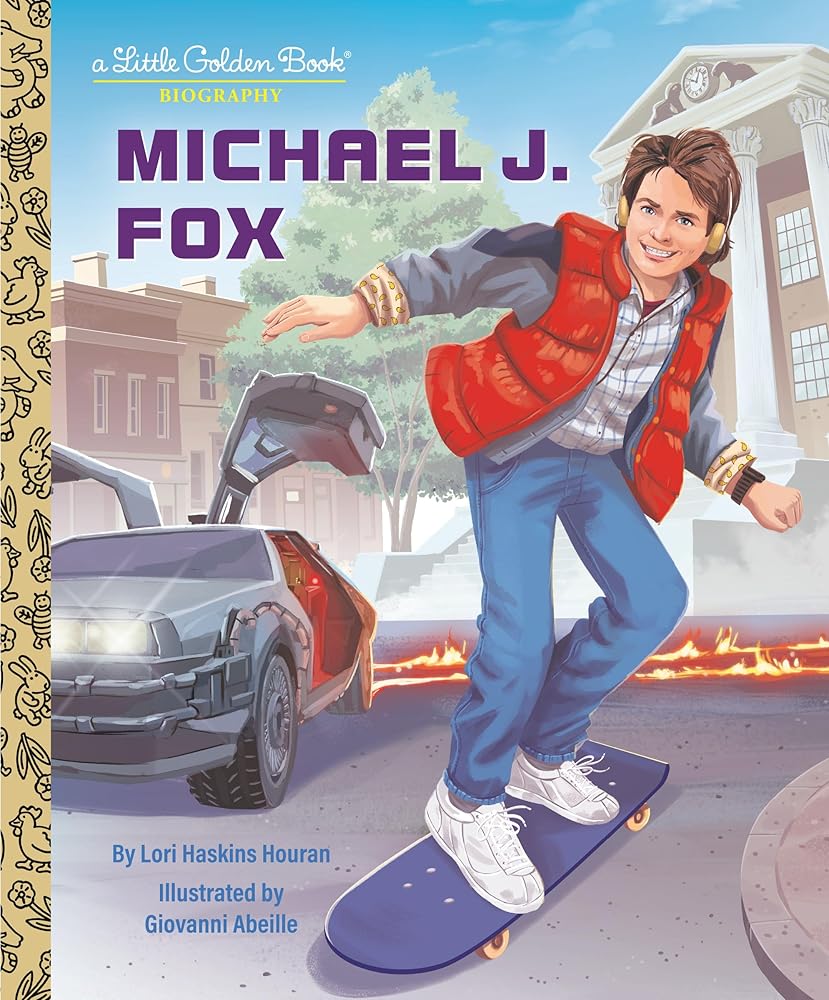 Michael J. Fox: A Little Golden Book Biography (Little Golden Book Biographies) cover image