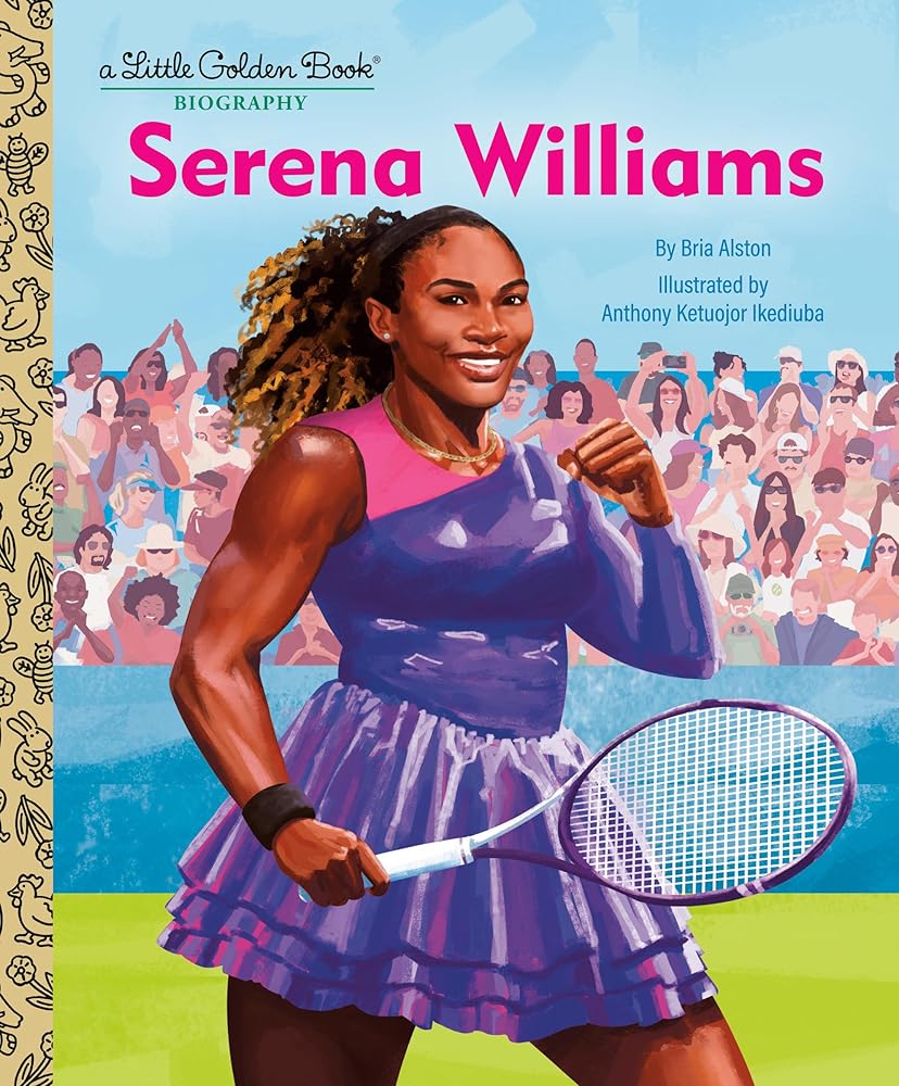 Serena Williams: A Little Golden Book Biography (Little Golden Book Biographies) cover image
