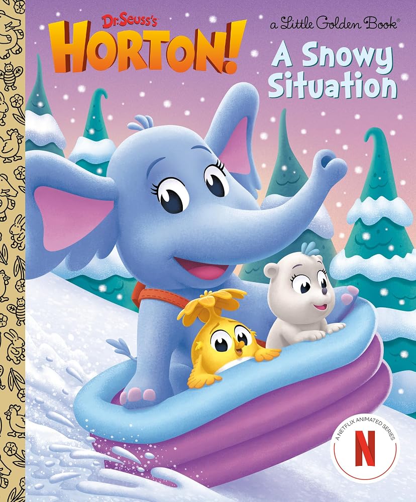 A Snowy Situation (Dr. Seuss's Horton!) (Little Golden Book) cover image