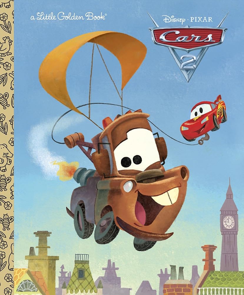 Cars 2 Little Golden Book (Disney/Pixar Cars 2) cover image