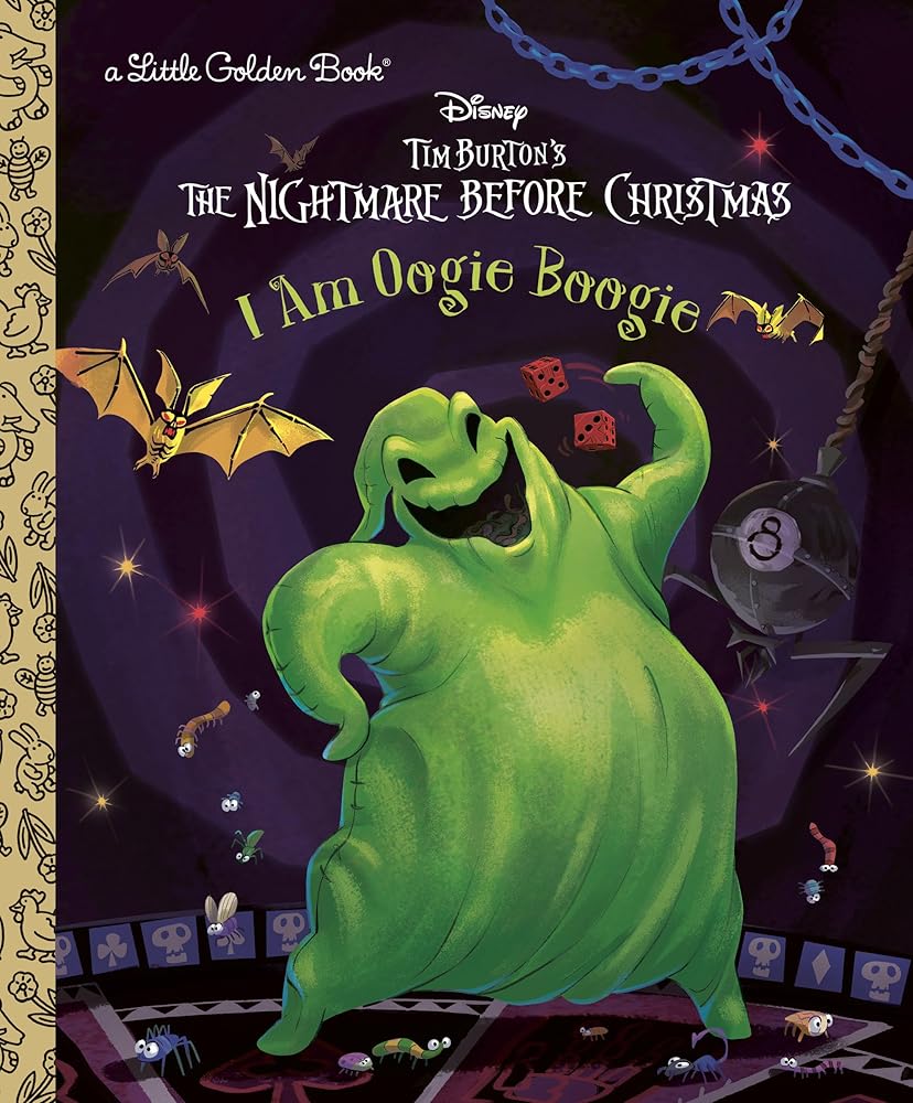 I Am Oogie Boogie (Tim Burton's The Nightmare Before Christmas) (Little Golden Book) cover image
