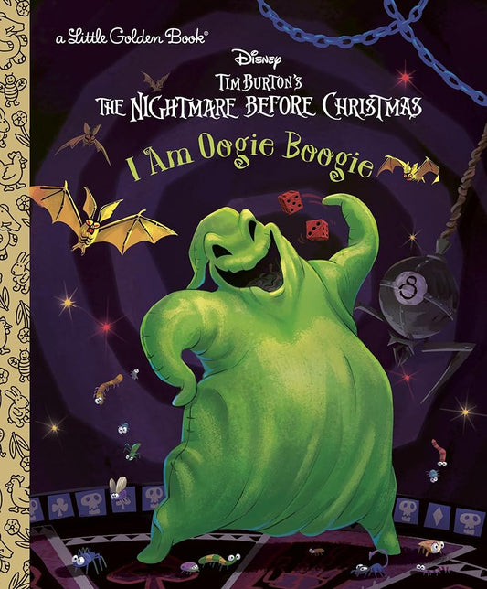 I Am Oogie Boogie (Tim Burton's The Nightmare Before Christmas) (Little Golden Book) cover image
