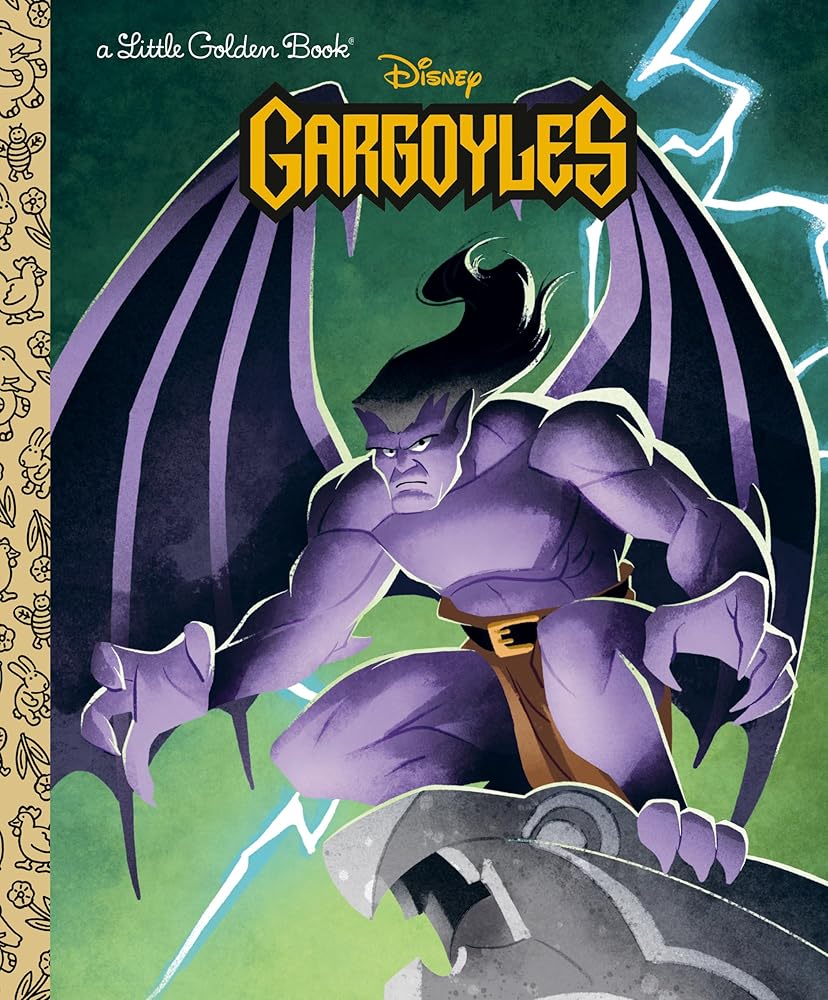 Disney Gargoyles Little Golden Book cover image