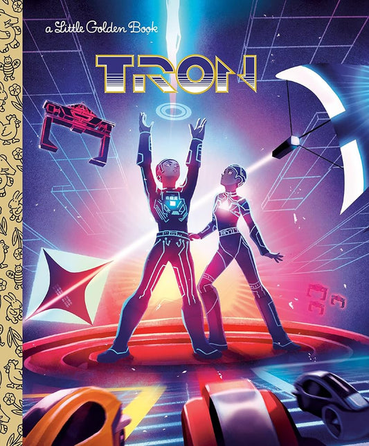 Disney Tron Little Golden Book cover image