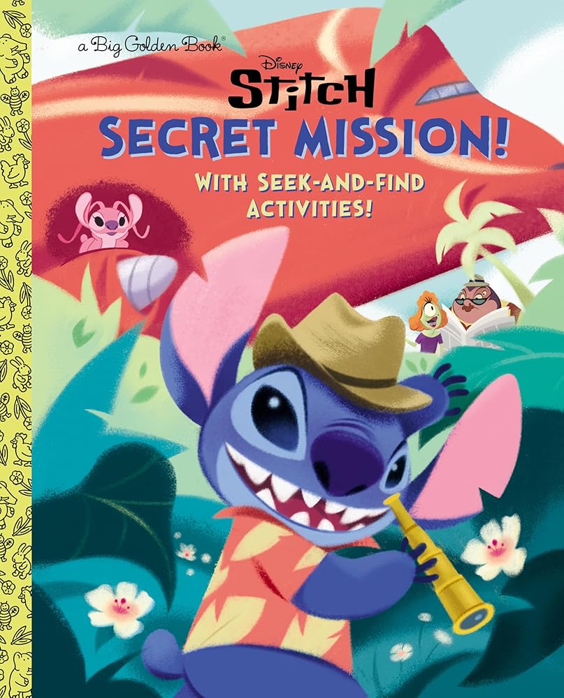 Secret Mission! (Disney Stitch) (Big Golden Book) cover image