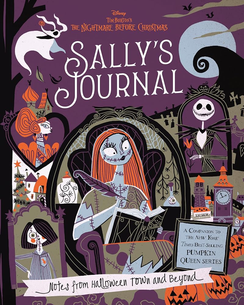 Sally's Journal (Disney Tim Burton's The Nightmare Before Christmas): Notes from Halloween Town and Beyond cover image