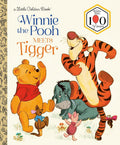 Winnie the Pooh Meets Tigger (Little Golden Book) cover image