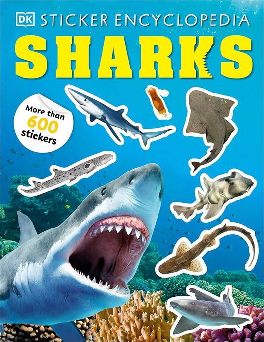 Sticker Encyclopedia Sharks: More Than 600 Stickers cover image