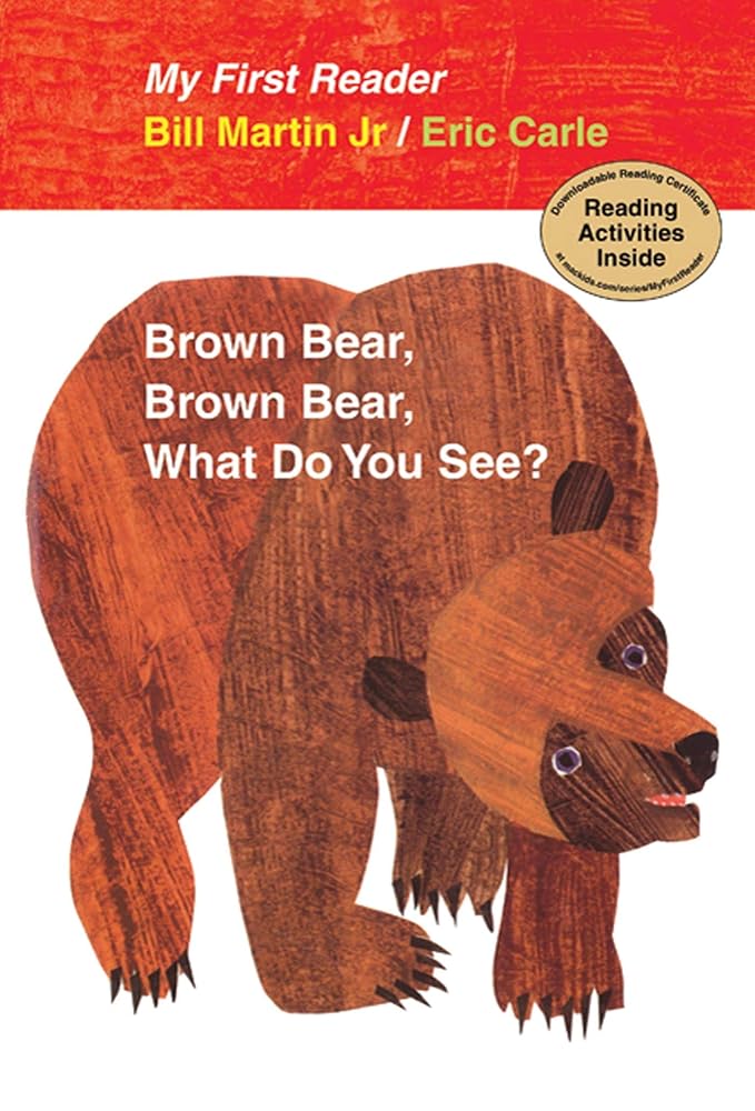 Brown Bear, Brown Bear, What Do You See? My First Reader cover image
