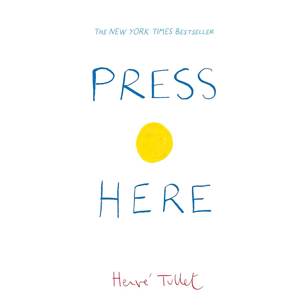 Press Here (Herve Tullet) cover image