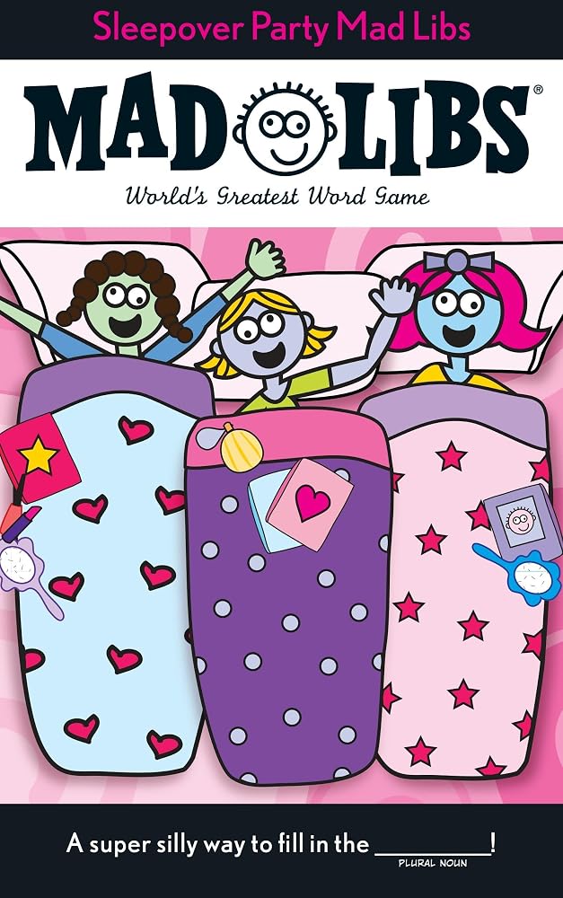 Sleepover Party Mad Libs: World's Greatest Word Game cover image