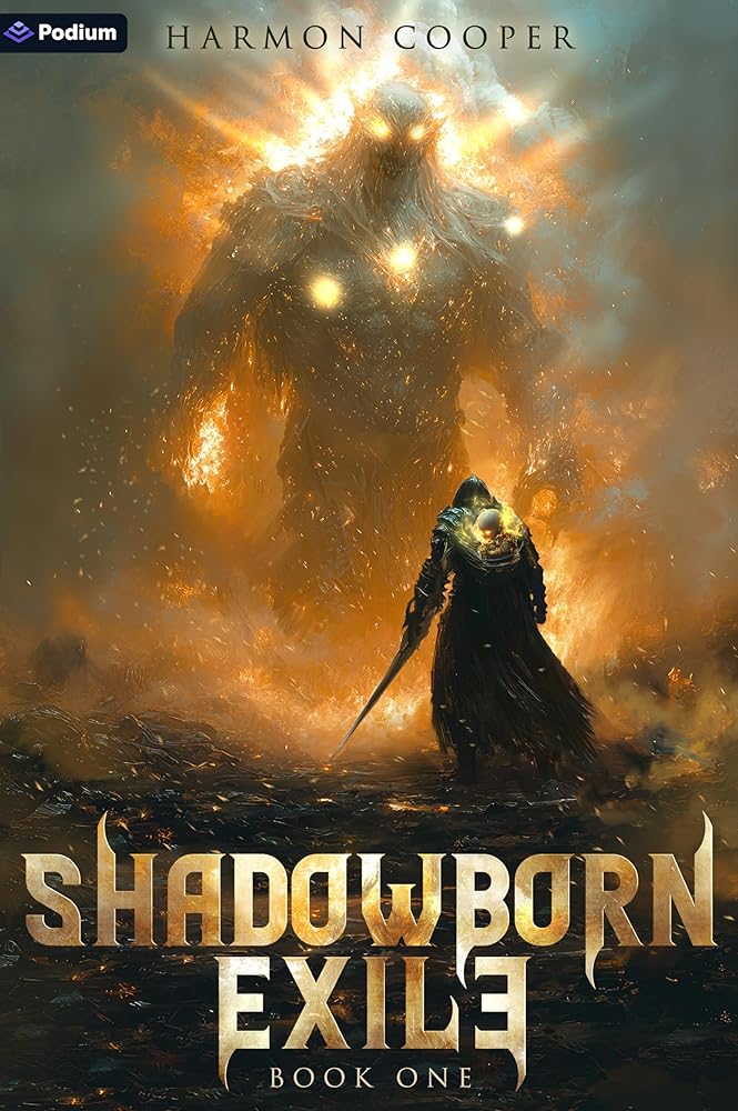 Shadowborn Exile: A LitRPG Progression Fantasy cover image