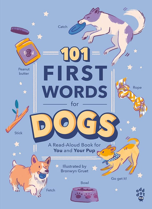 101 First Words for Dogs cover image
