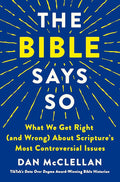 The Bible Says So: What We Get Right (and Wrong) About Scripture’s Most Controversial Issues cover image