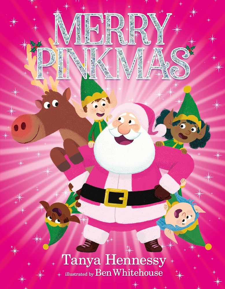 Merry Pinkmas: A funny and festive Christmas picture book cover image