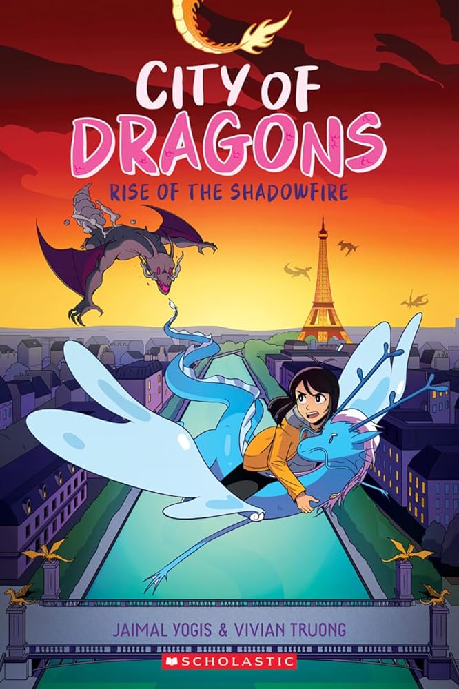 Rise of the Shadowfire: A Graphic Novel (City of Dragons #2) cover image