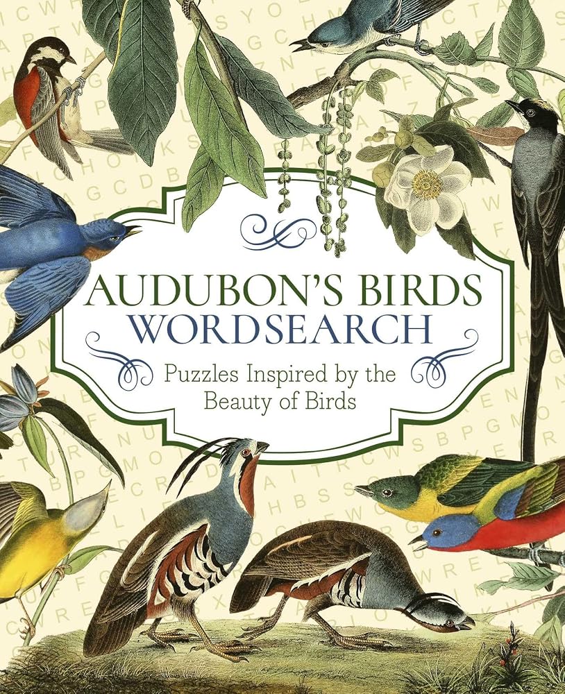 Audubon's Birds Wordsearch: Puzzles Inspired by the Beauty of Birds cover image
