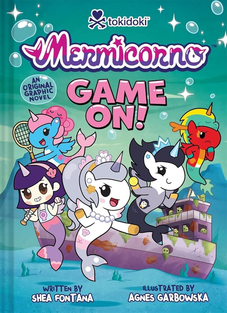 Mermicorno: GAME ON!: An Early Graphic Novel (Mermicorno: Undersea Adventures) cover image