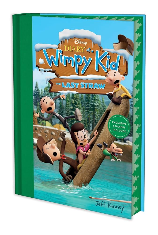 The Last Straw (Special Disney+ Cover Collector’s Edition) (Diary of a Wimpy Kid #3): A laugh-filled battle of wills between father and son from the ... Diary of a Wimpy Kid series (Book 3) cover image