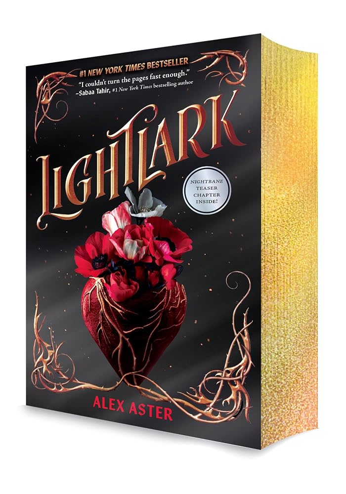 Lightlark (The Lightlark Saga Book 1): A stunning gold foil edges edition of the first book in the #1 bestselling YA fantasy series (Volume 1) cover image