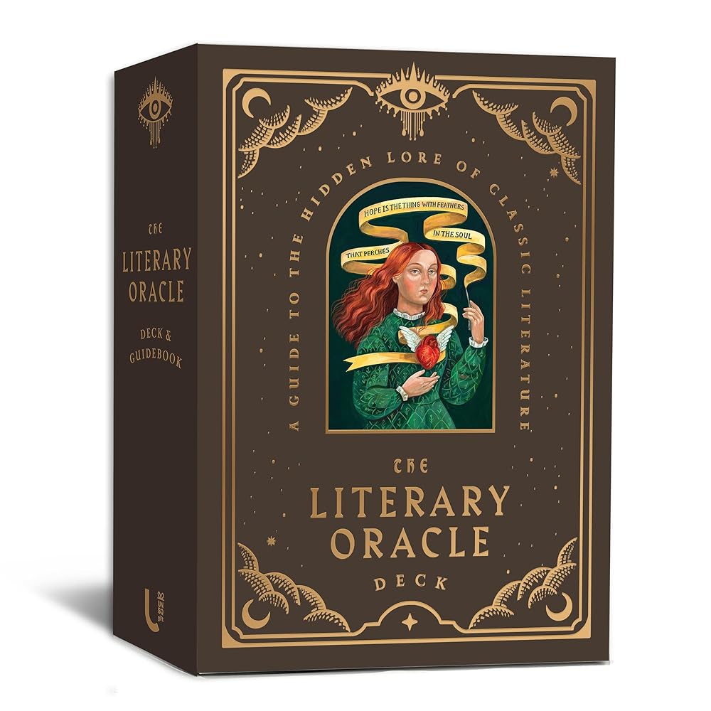 The Literary Oracle Deck: A Guide to the Hidden Lore of Classic Literature (Classics Gift) cover image