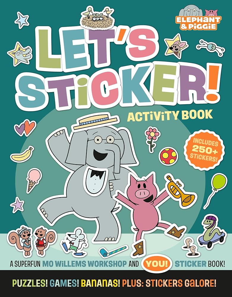 Elephant & Piggie: Let's Sticker! cover image