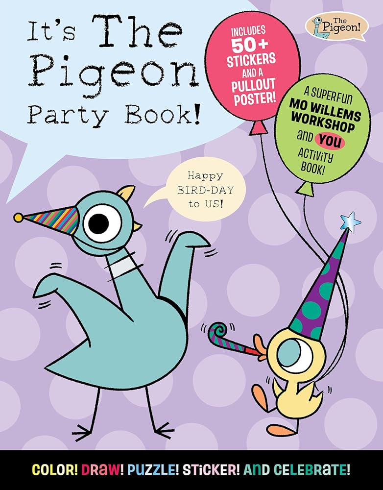 It's The Pigeon Party Book! cover image