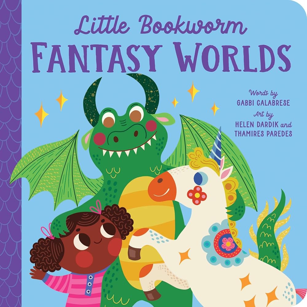 Little Bookworm: Fantasy Worlds cover image