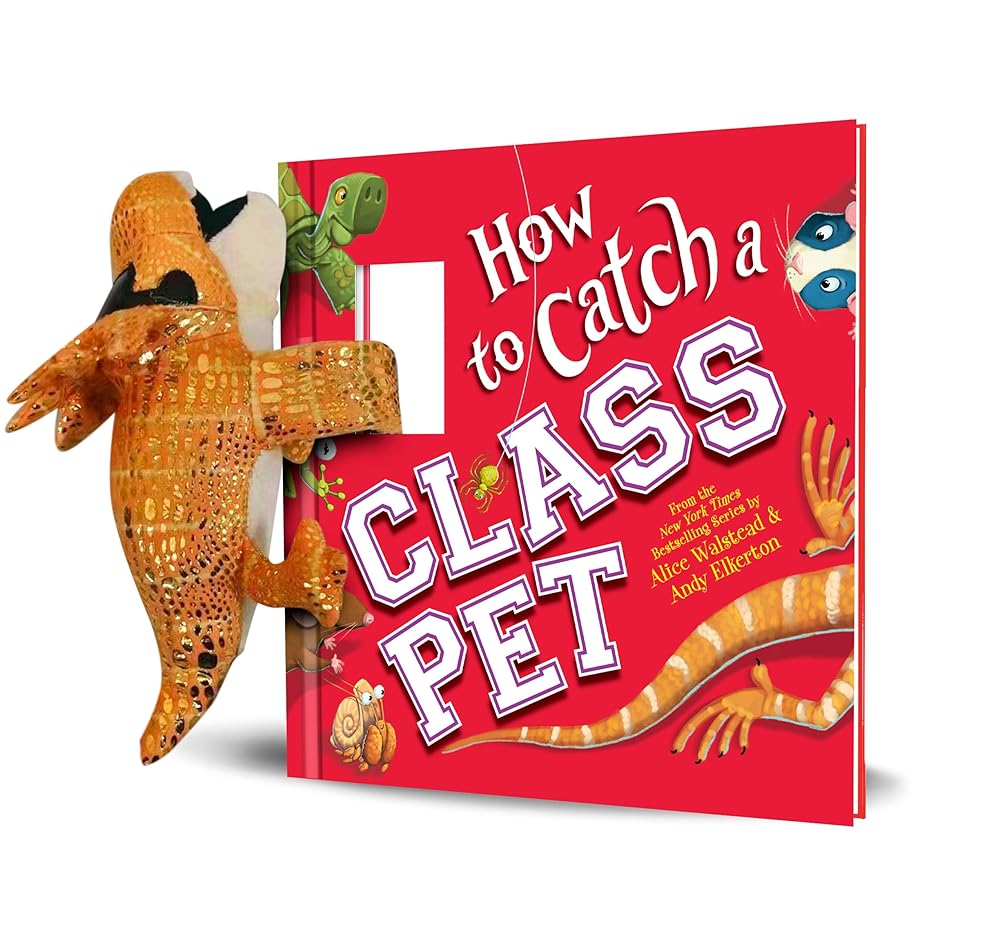 Snap & Snuggle: How to Catch a Class Pet: Plush Silicone Slap Bracelet and Funny Adventure Book for Kids cover image
