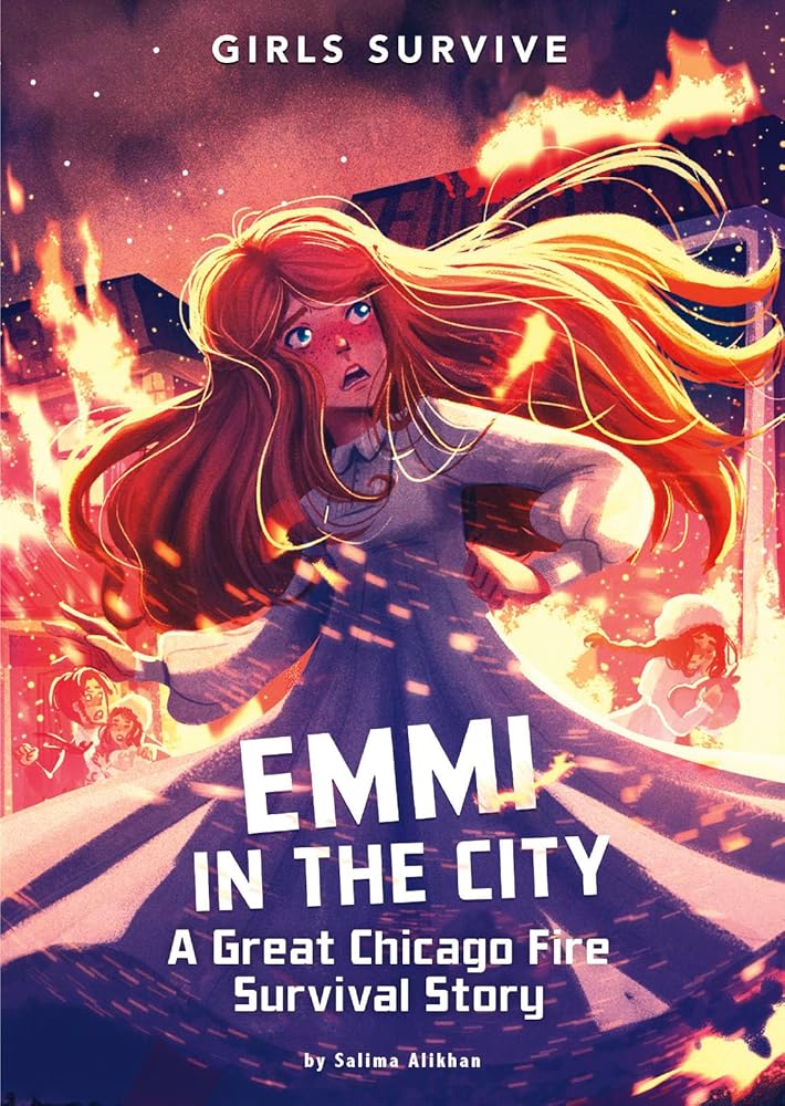 Emmi in the City: A Great Chicago Fire Survival Story (Girls Survive) cover image