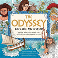 The Odyssey Coloring Book: 45 Epic Images to Bring the Adventure of Odysseus to Life! cover image